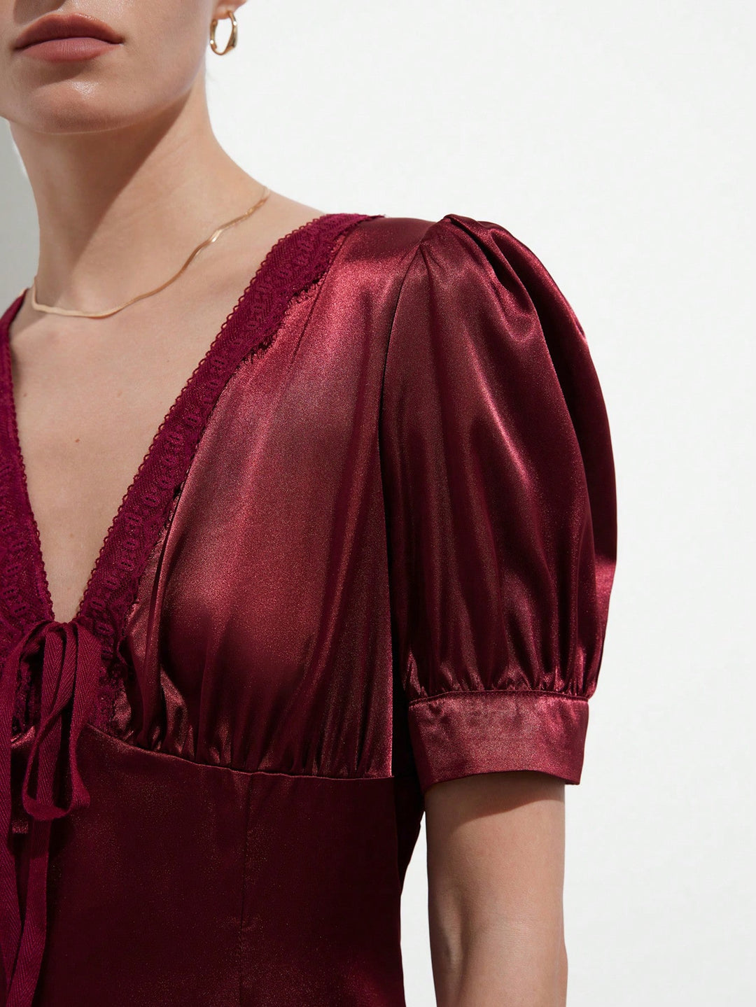 Rochie maxi SHEIN, vișiniu