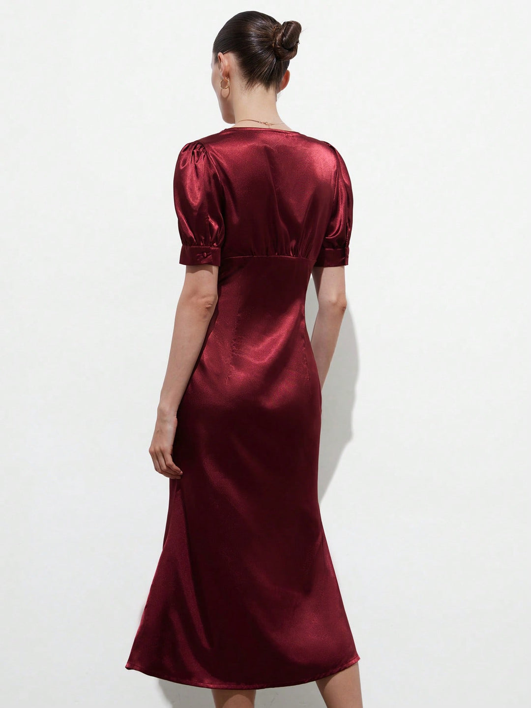 Rochie maxi SHEIN, vișiniu