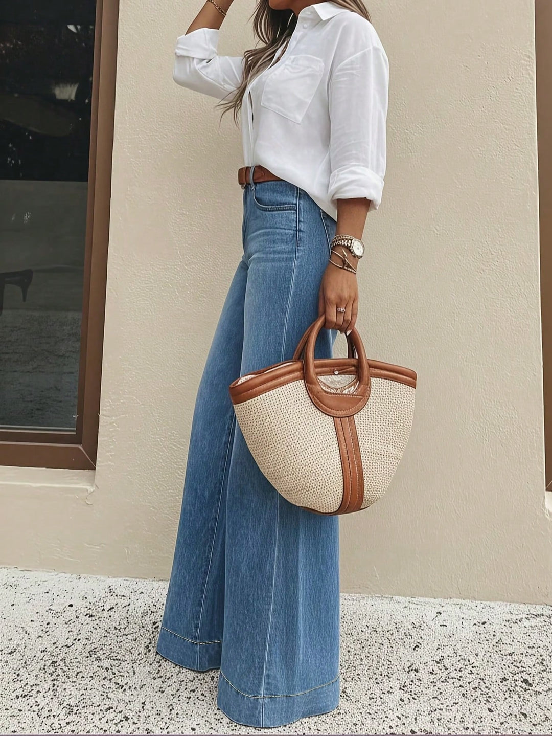 Jeans SHEIN, albastru