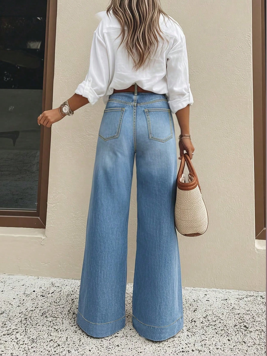 Jeans SHEIN, albastru