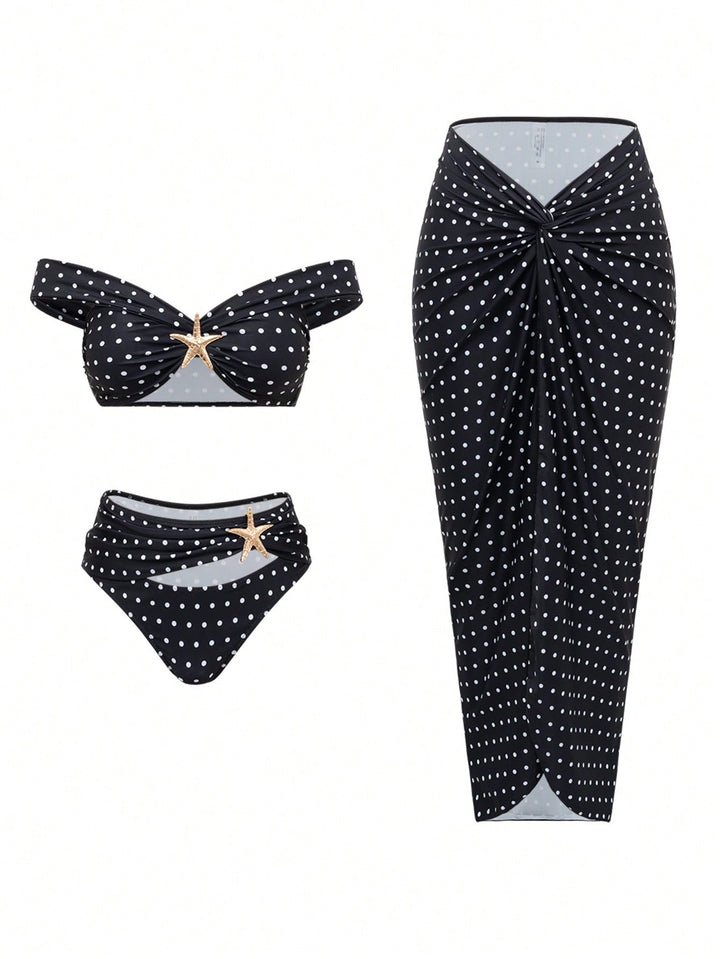 Set bikini SHEIN, negru