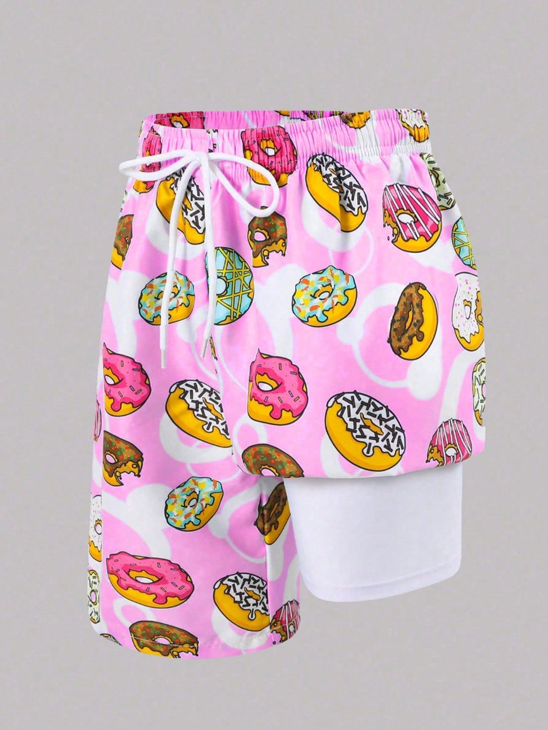 Short de baie SHEIN, roz