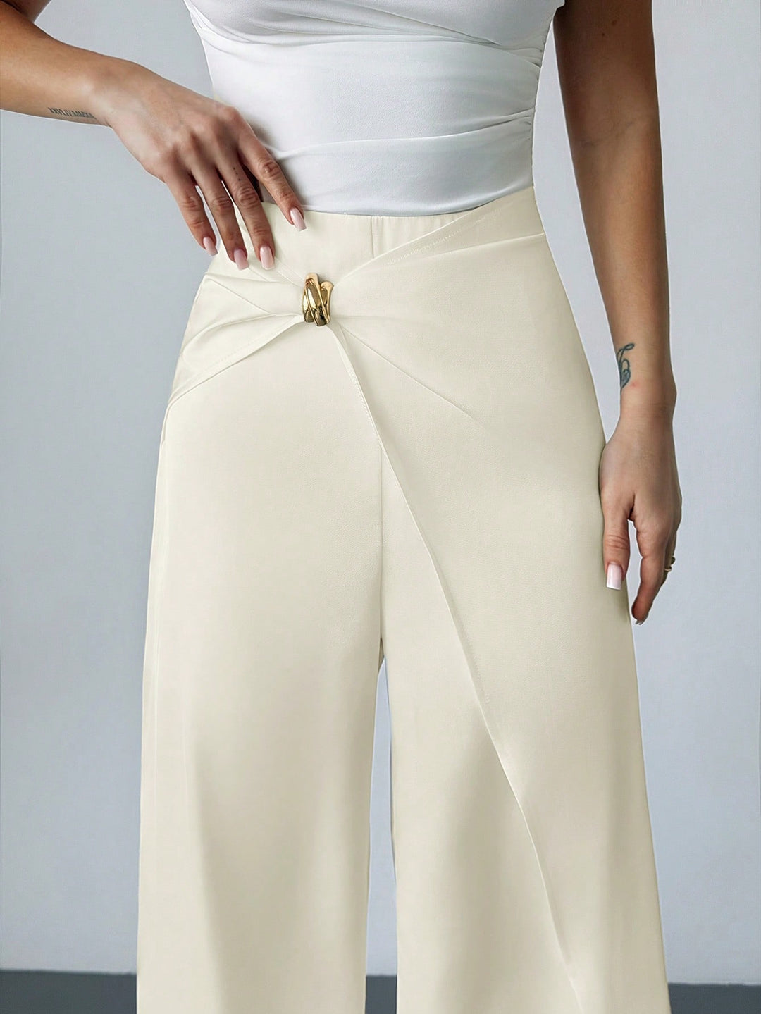 Pantaloni SHEIN, bej