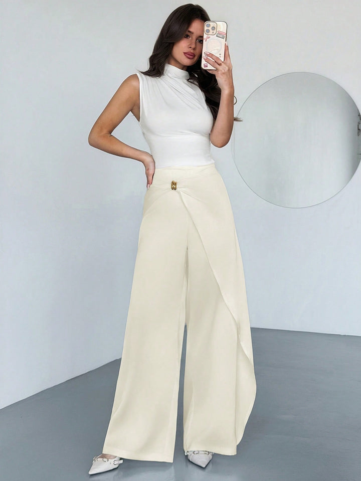 Pantaloni SHEIN, bej