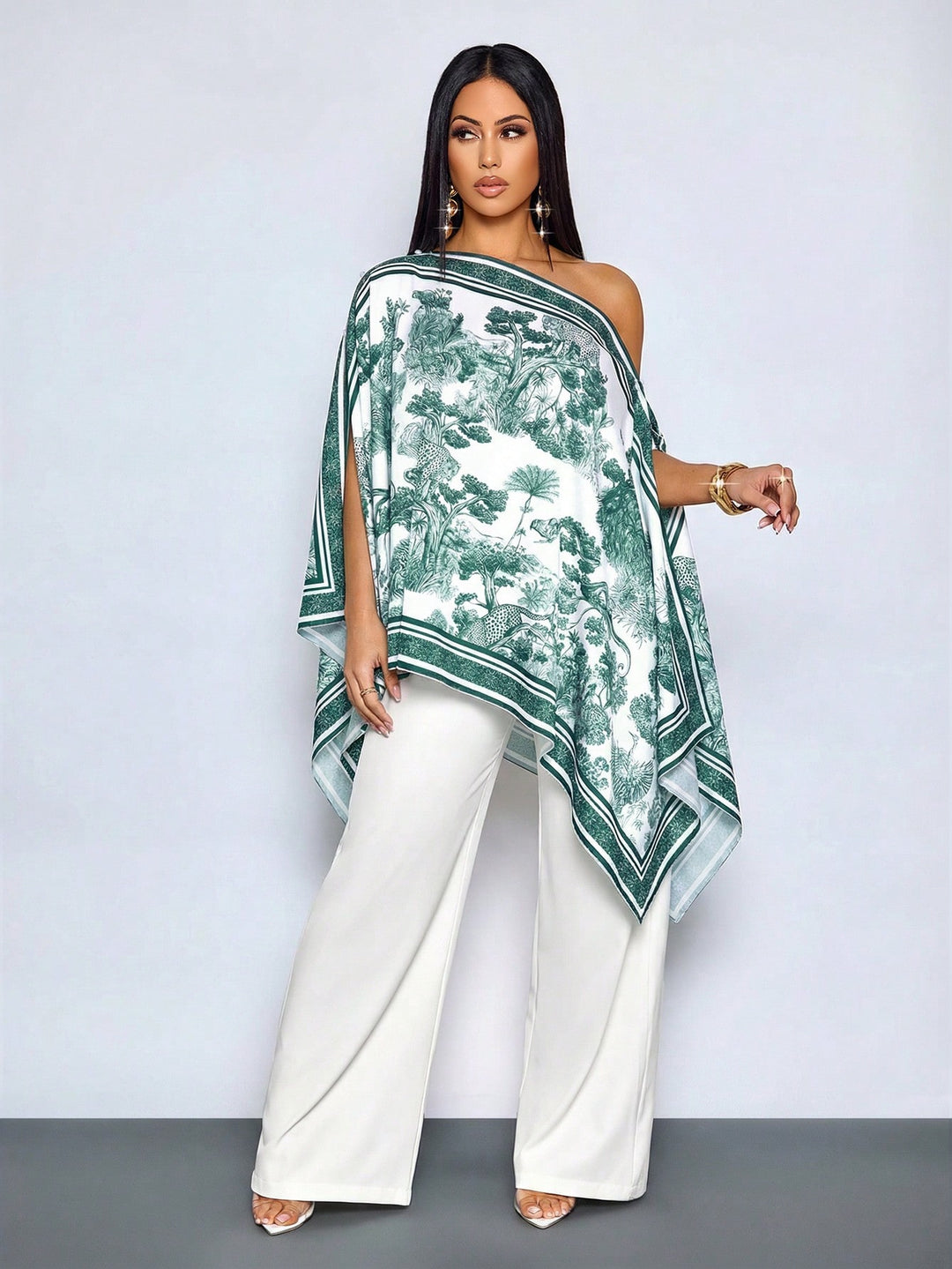 Bluza SHEIN, verde