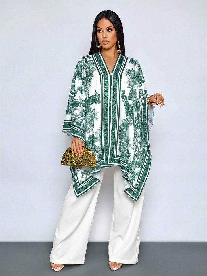 Bluza SHEIN, verde