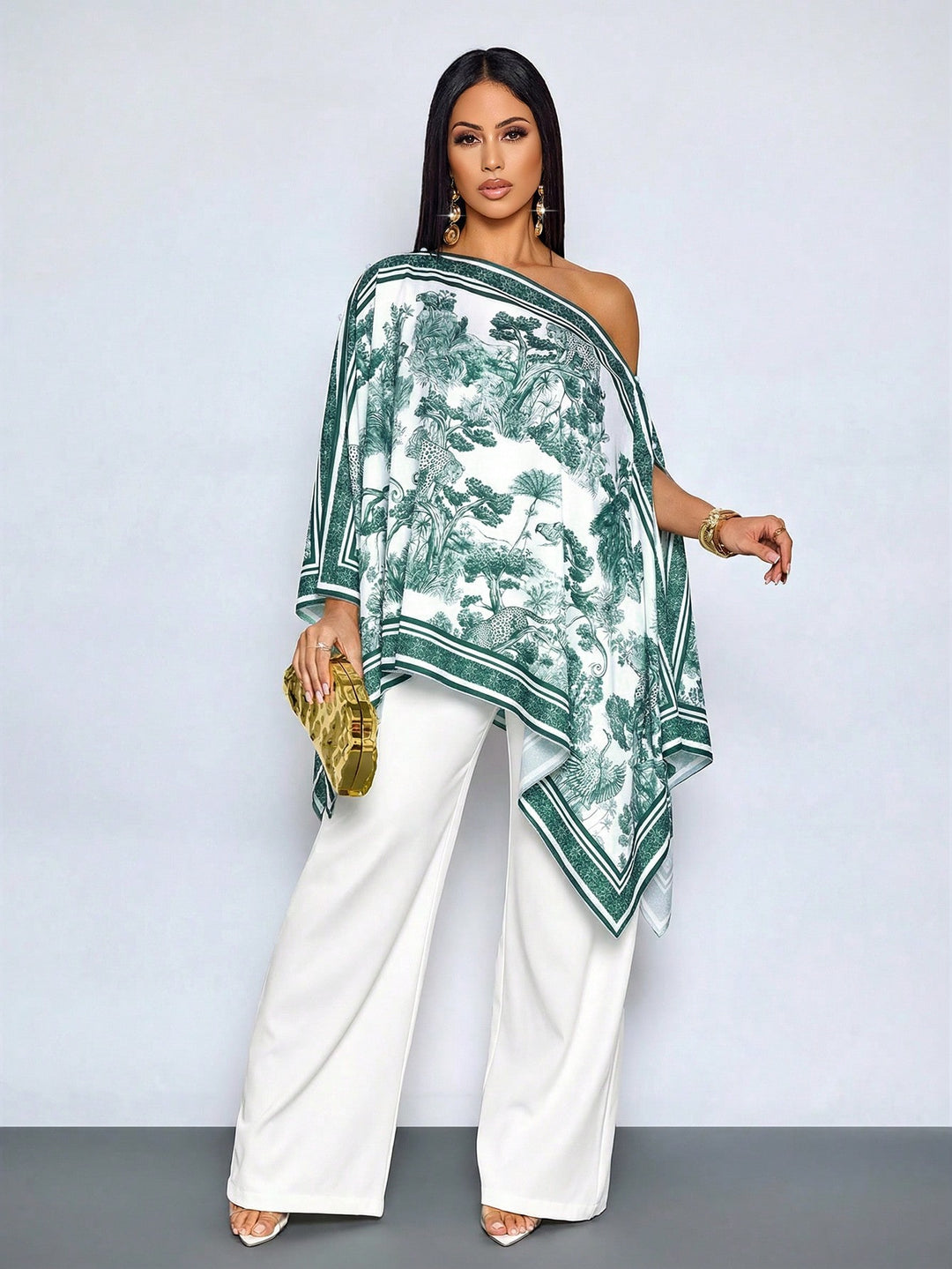 Bluza SHEIN, verde