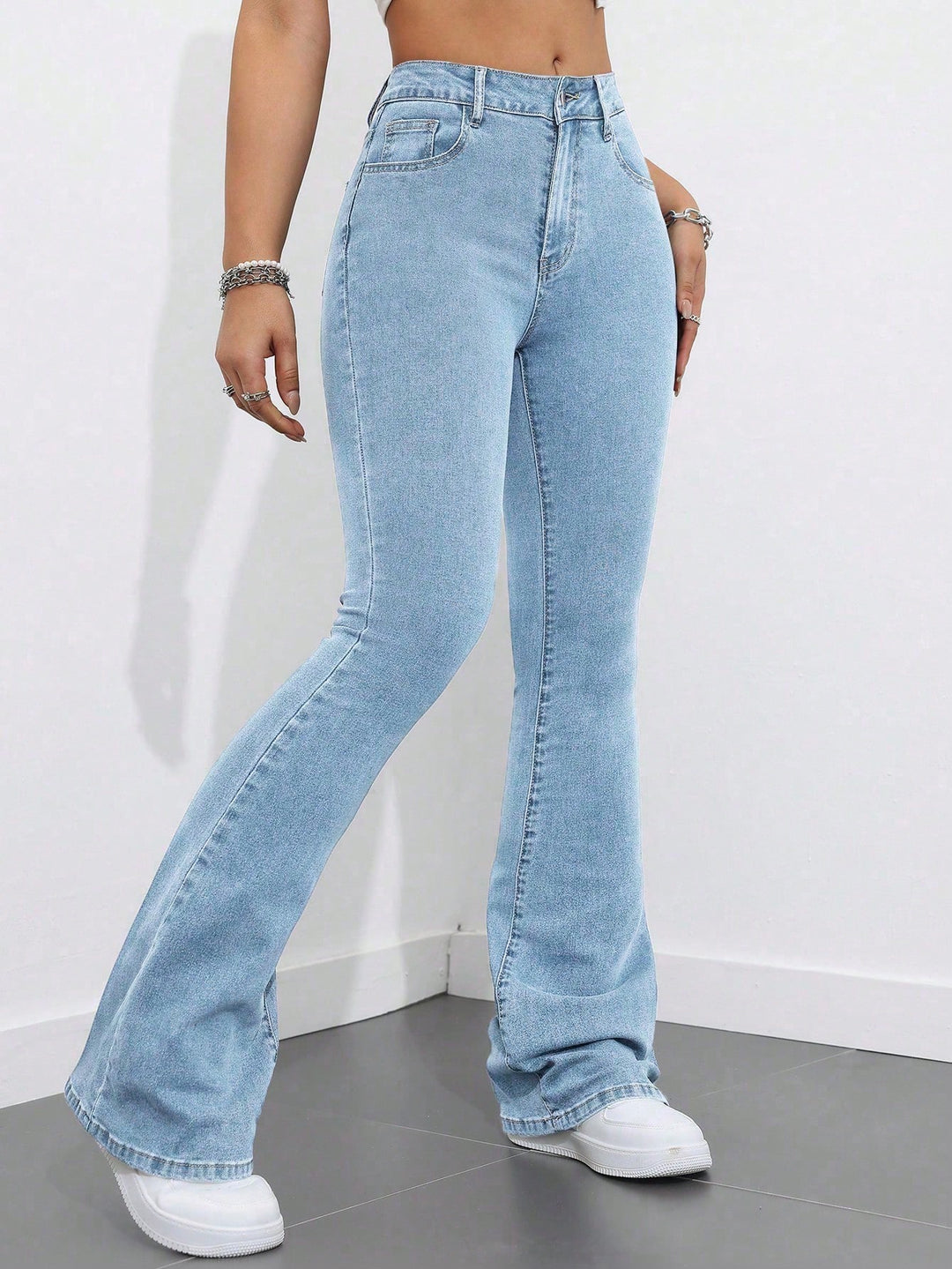 Jeans SHEIN, albastru