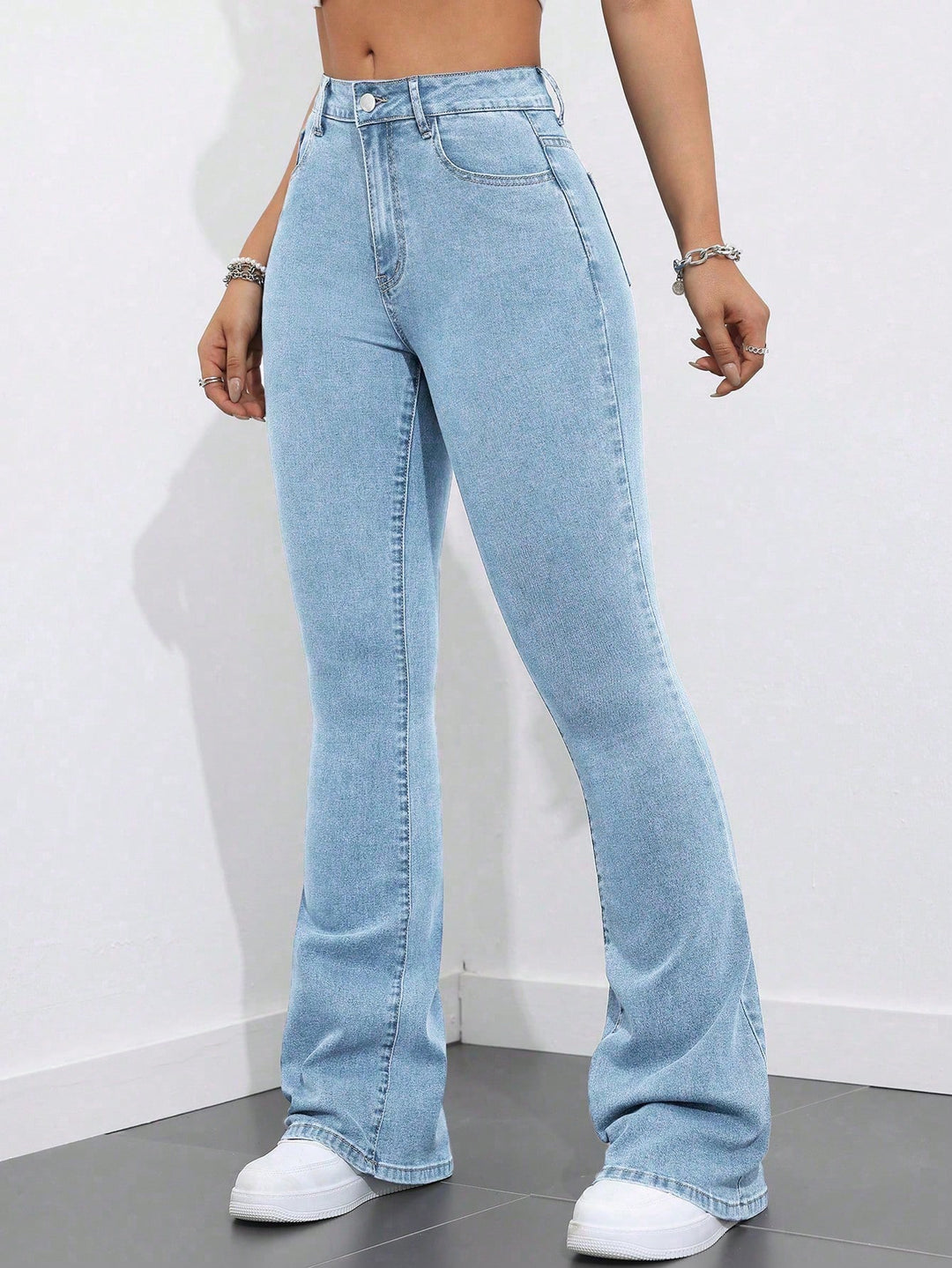 Jeans SHEIN, albastru