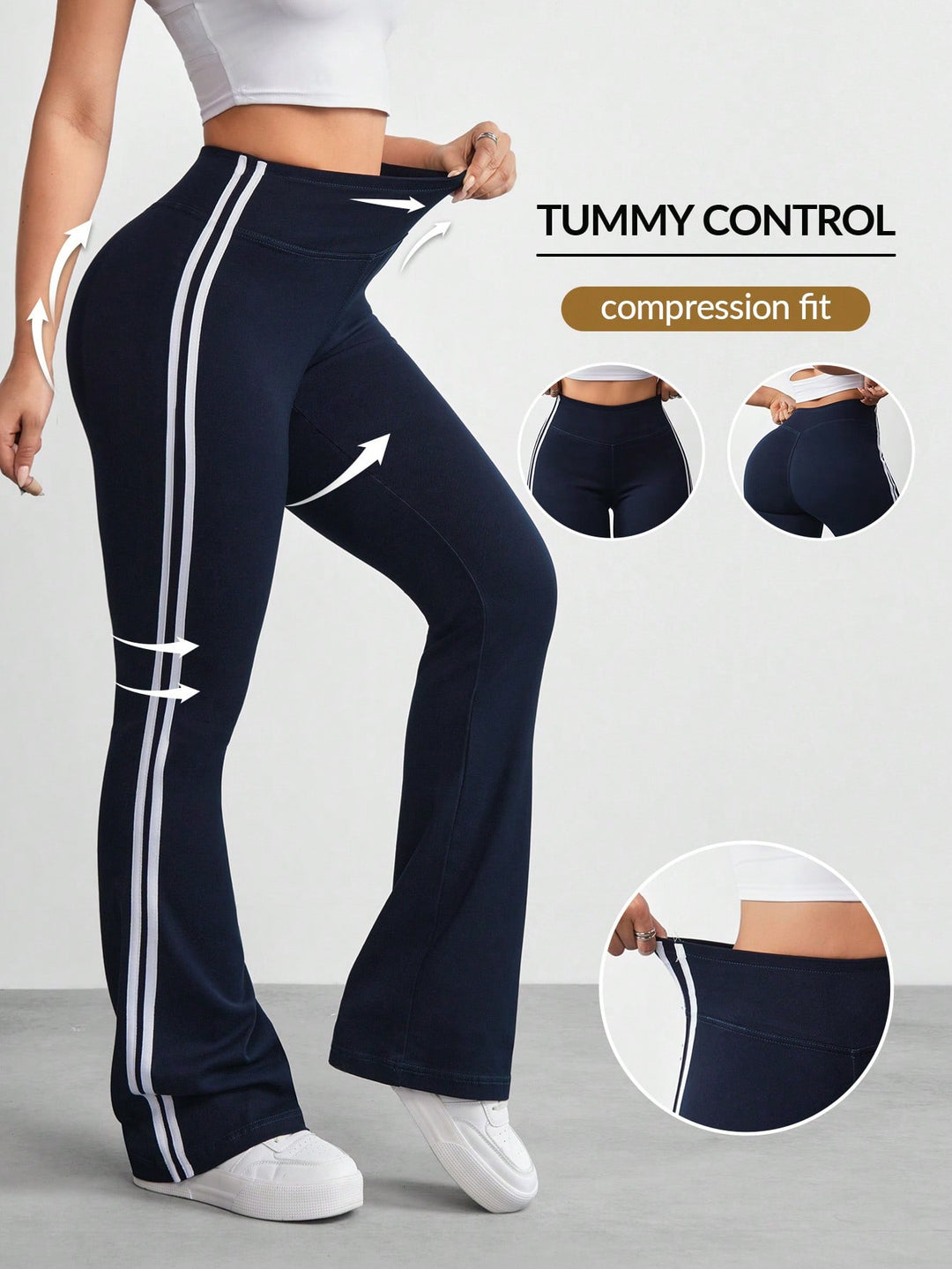 Pantaloni SHEIN, albastru