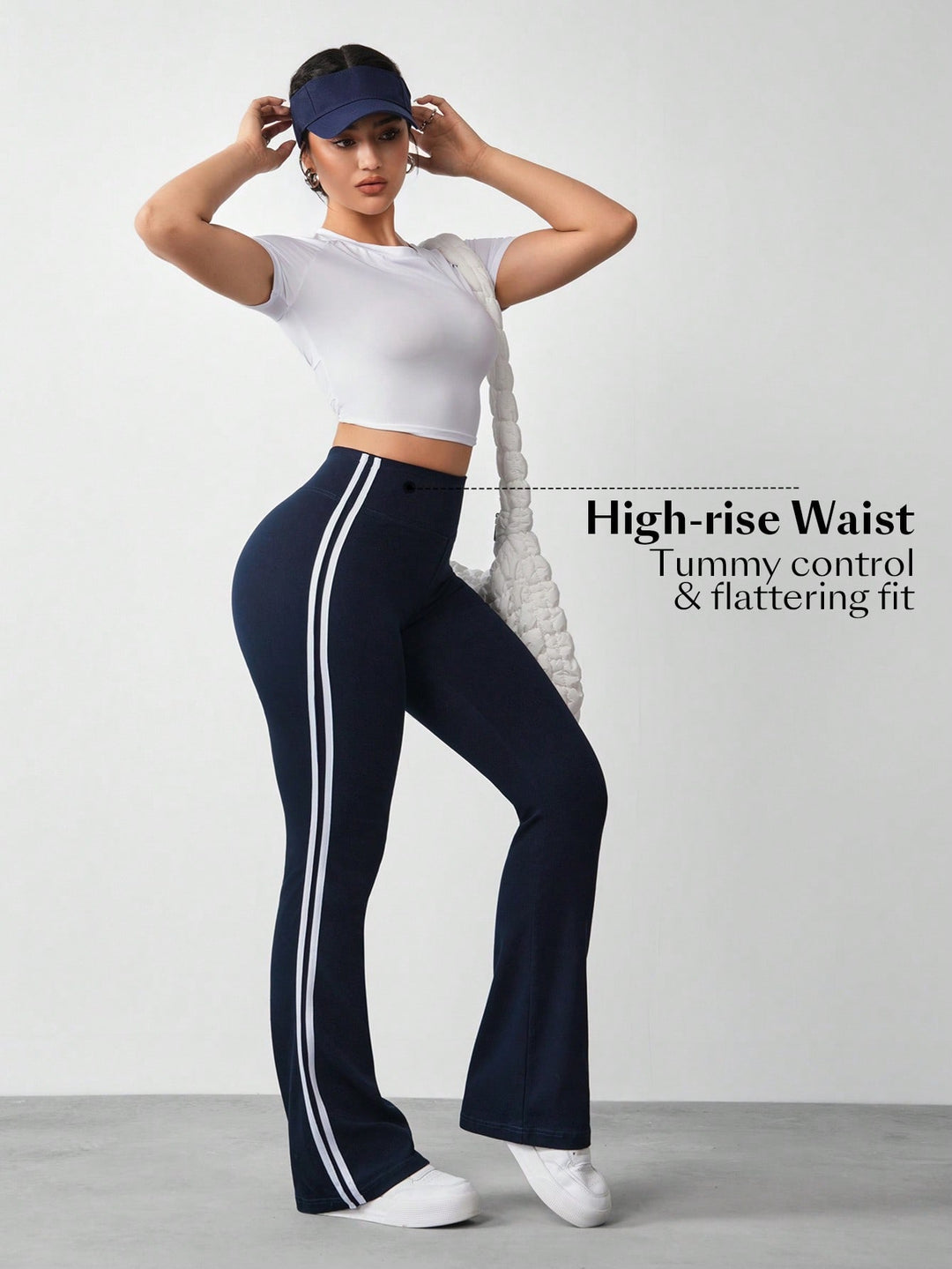 Pantaloni SHEIN, albastru