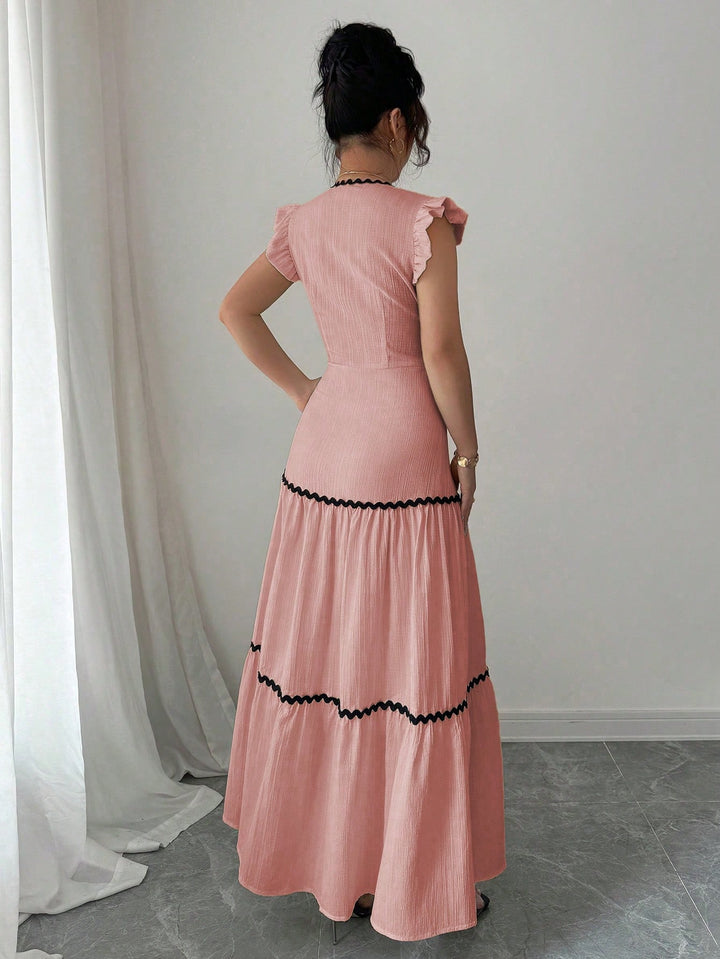 Rochie maxi SHEIN, roz