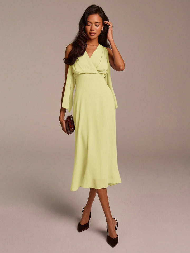 Rochie midi SHEIN, galben