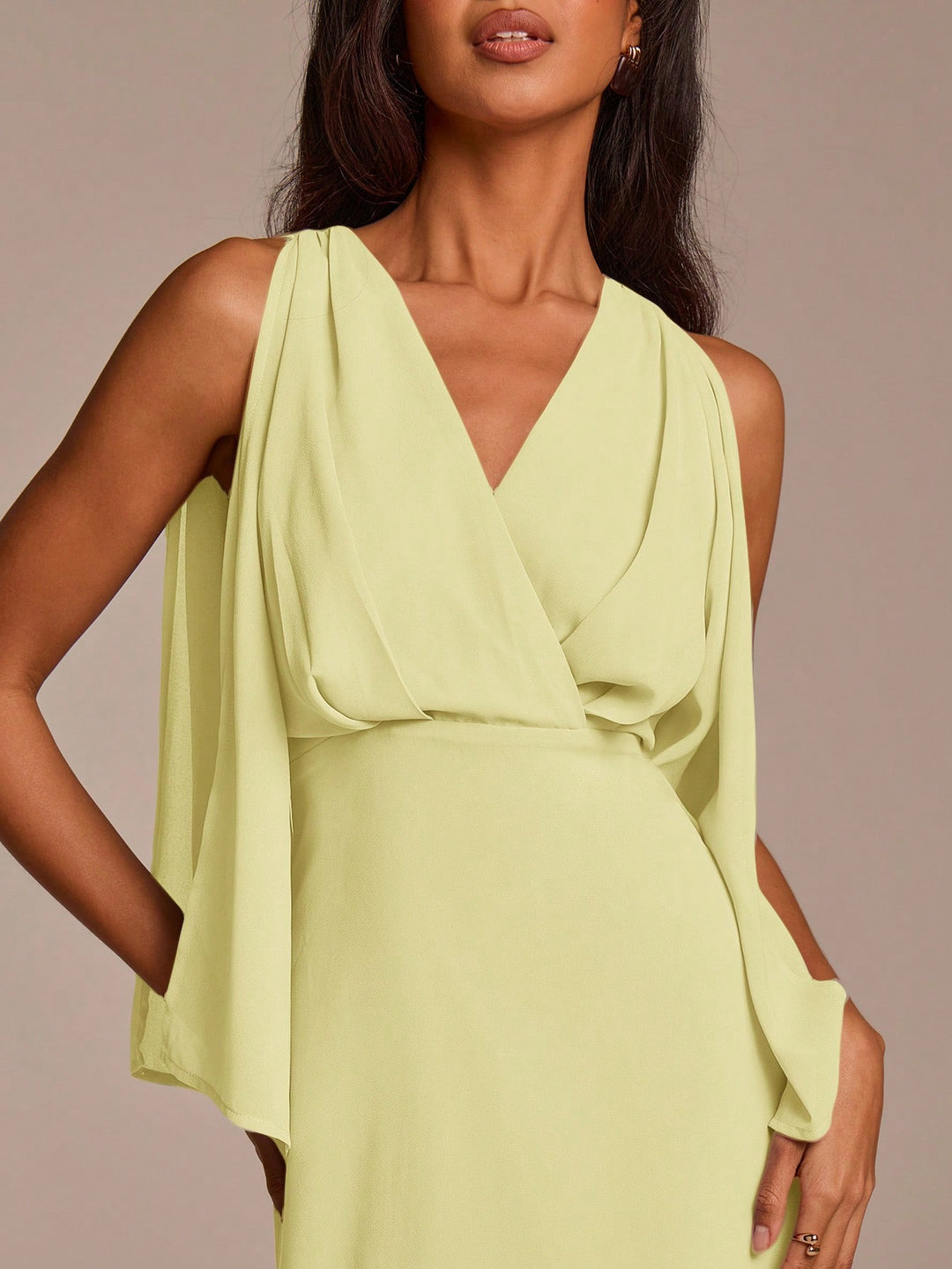 Rochie midi SHEIN, galben
