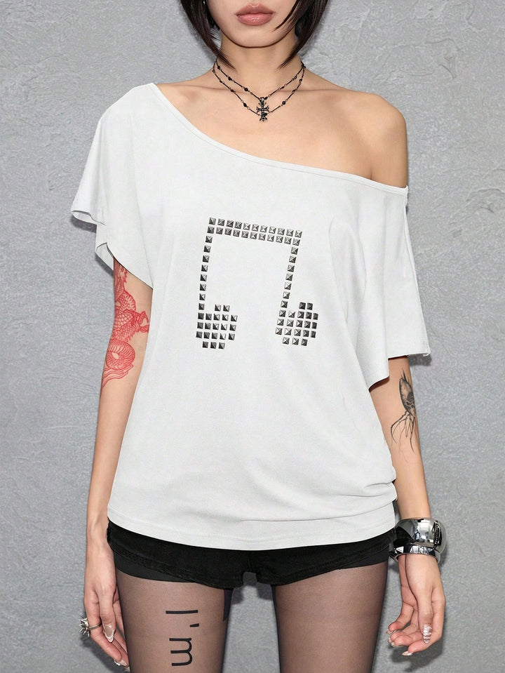 Top SHEIN, alb