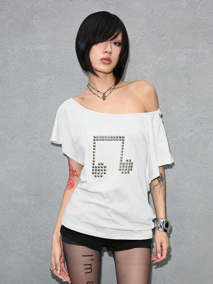 Top SHEIN, alb