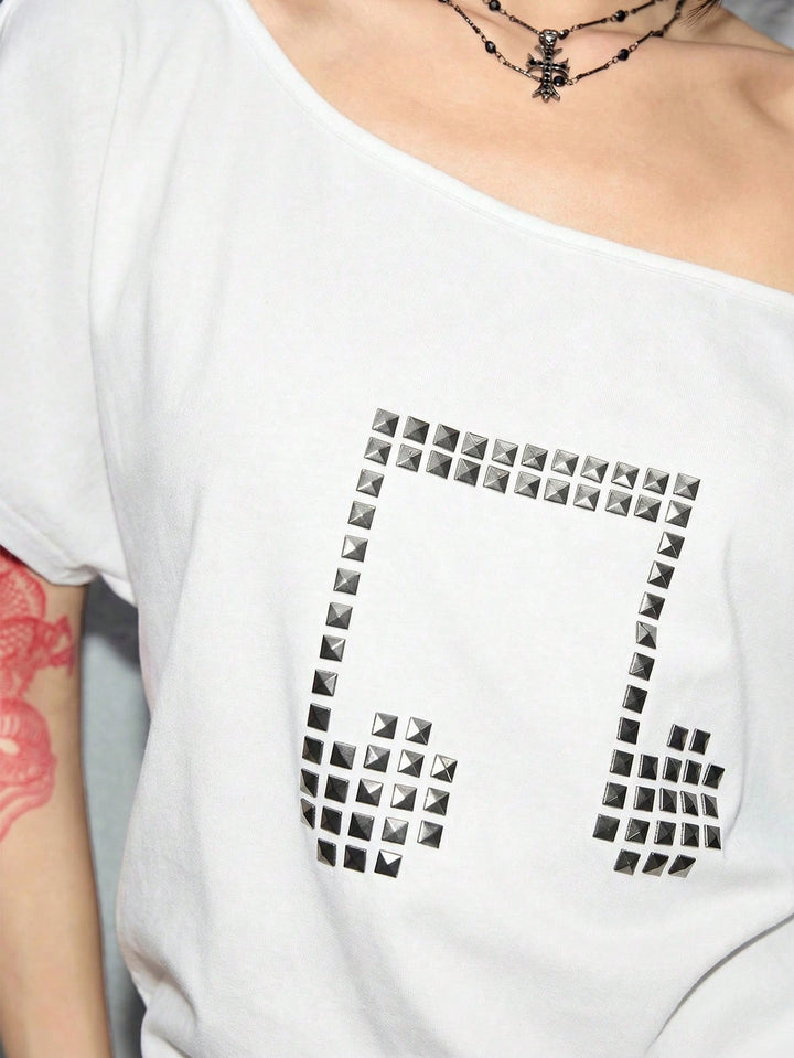 Top SHEIN, alb