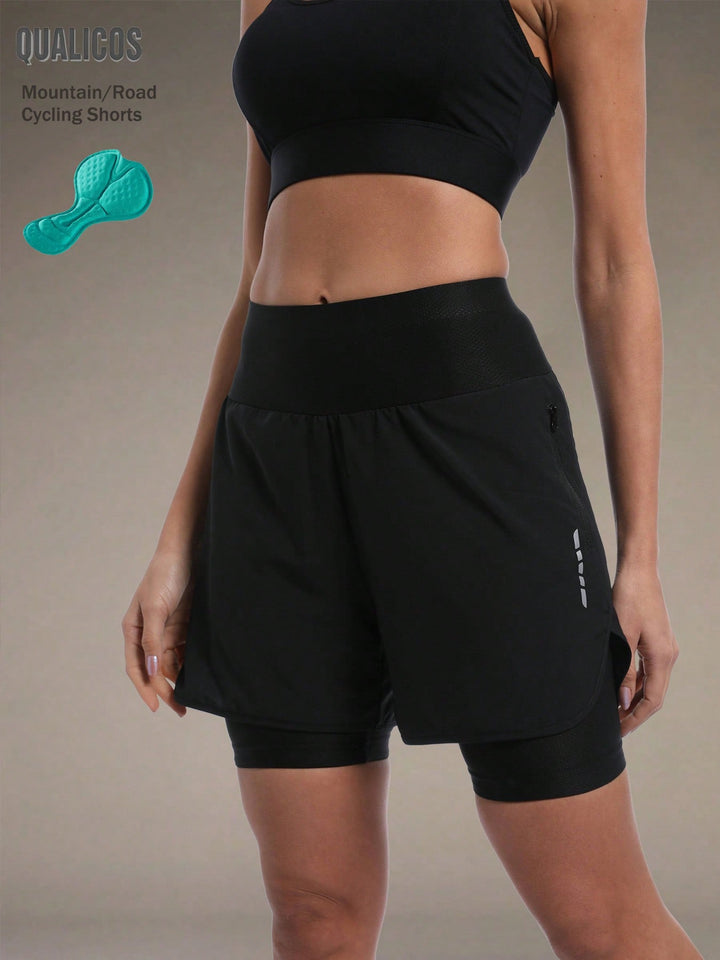 Tricou de ciclism SHEIN, negru