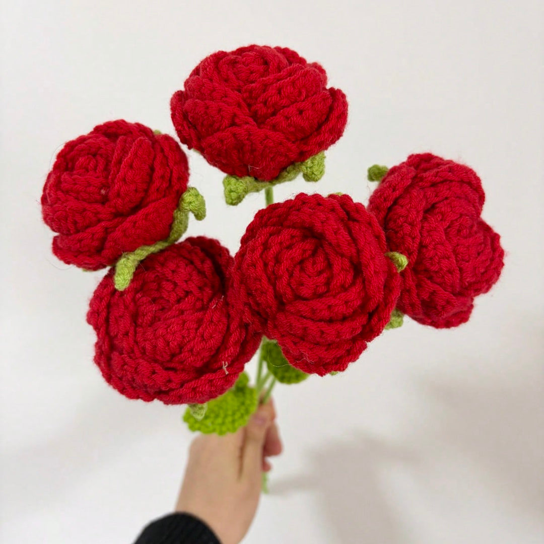 Floari artificiale SHEIN, roșu