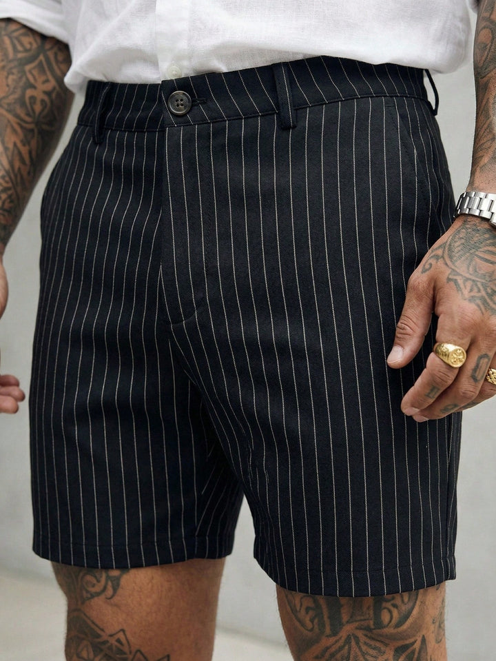 Pantaloni scurți SHEIN, negru
