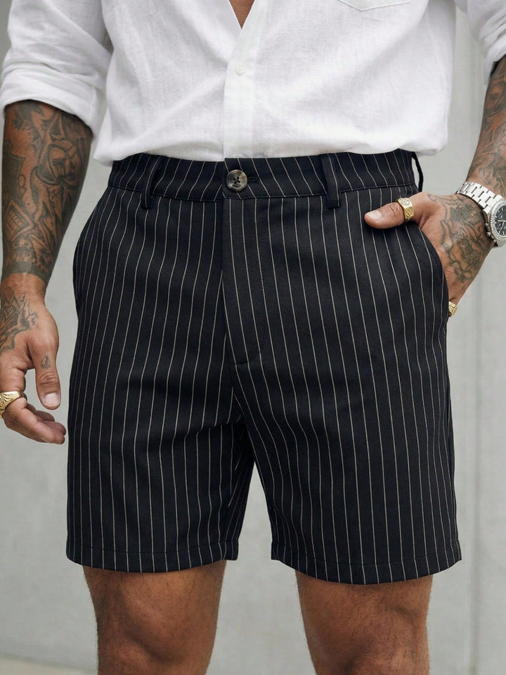Pantaloni scurți SHEIN, negru