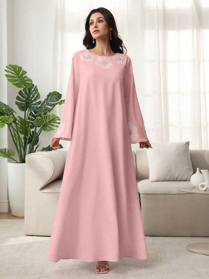 Rochie maxi SHEIN, roz