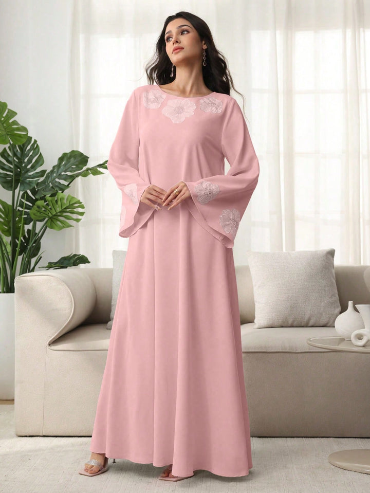 Rochie maxi SHEIN, roz