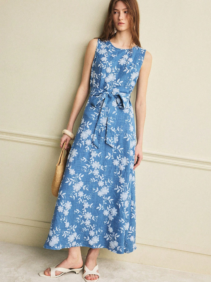 Rochie maxi SHEIN, albastru