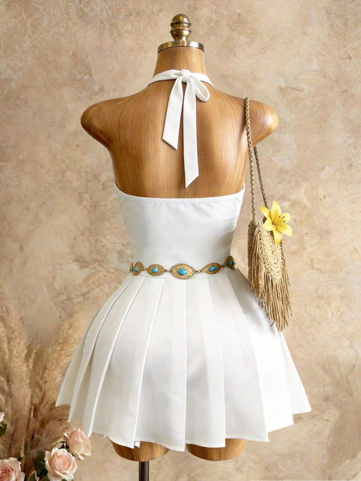 SHEIN mini ruha, fehér