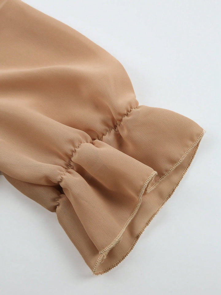 Rochie midi SHEIN, kaki