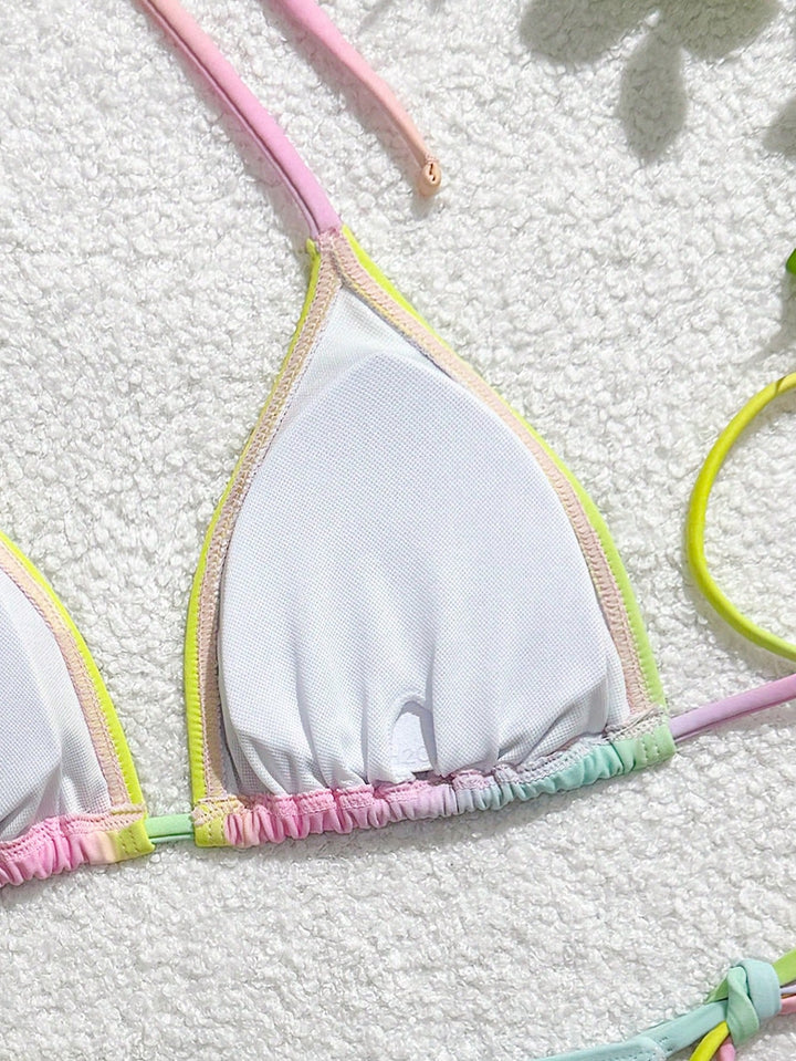 Set bikini SHEIN, mix culori