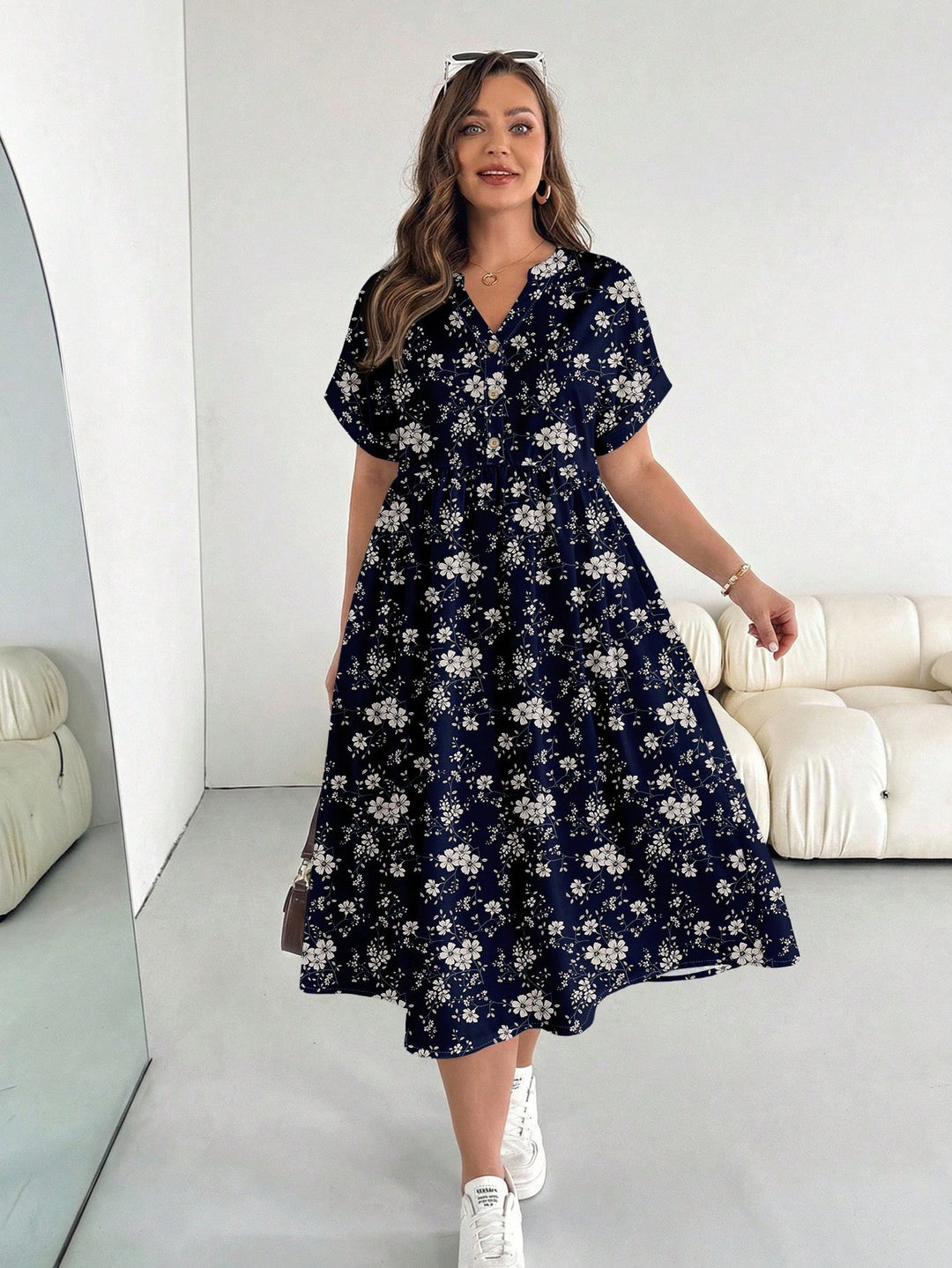 Rochie SHEIN, mix culori