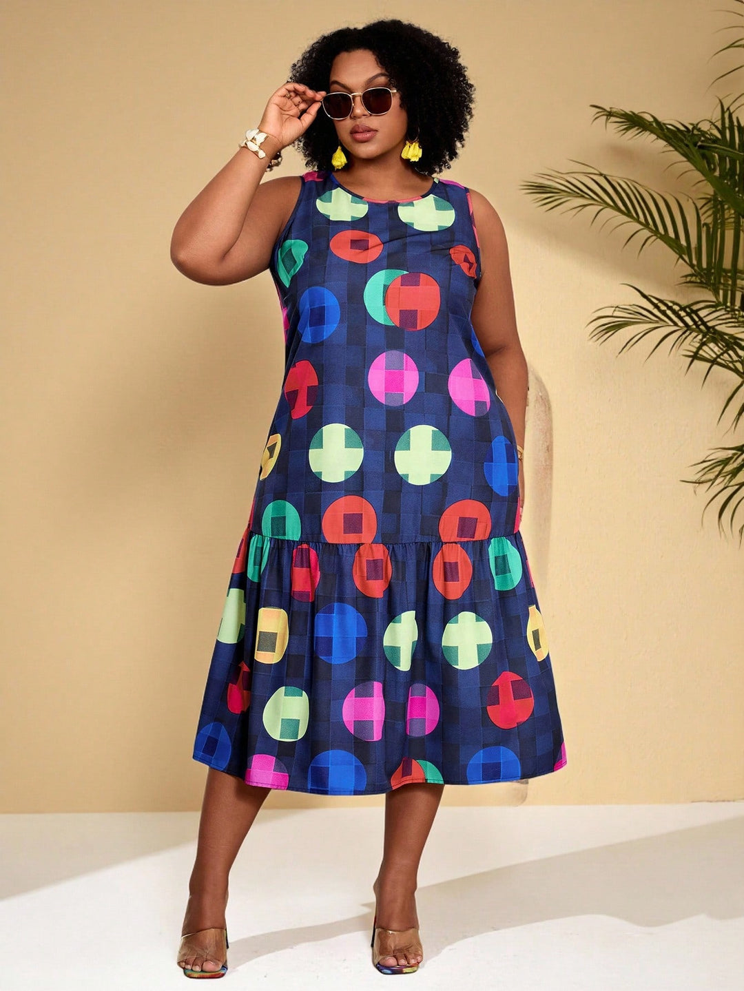 Rochie SHEIN, mix culori