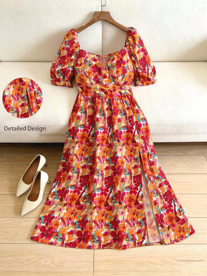 Rochie SHEIN, portocaliu