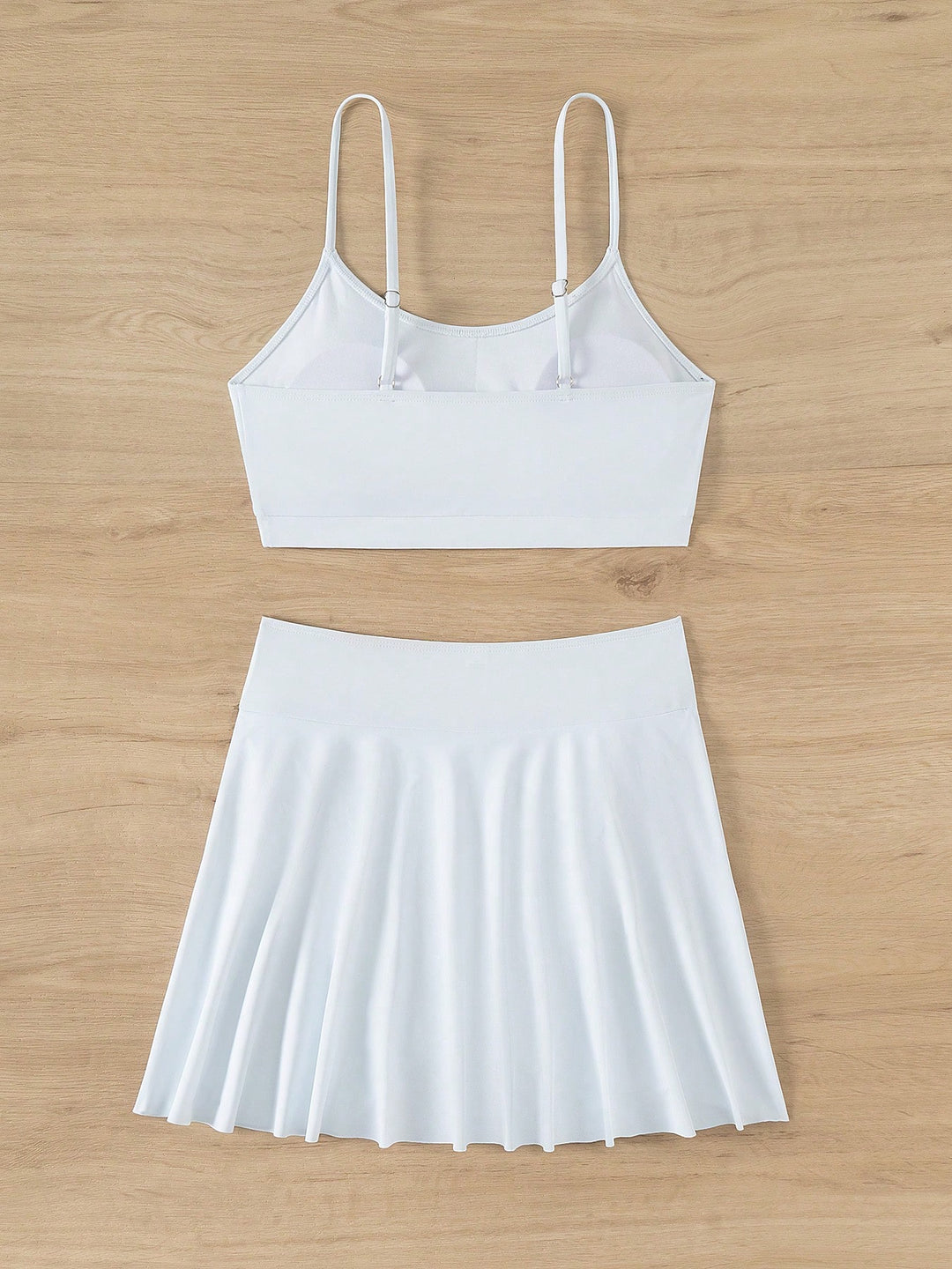 Set bikini SHEIN, alb