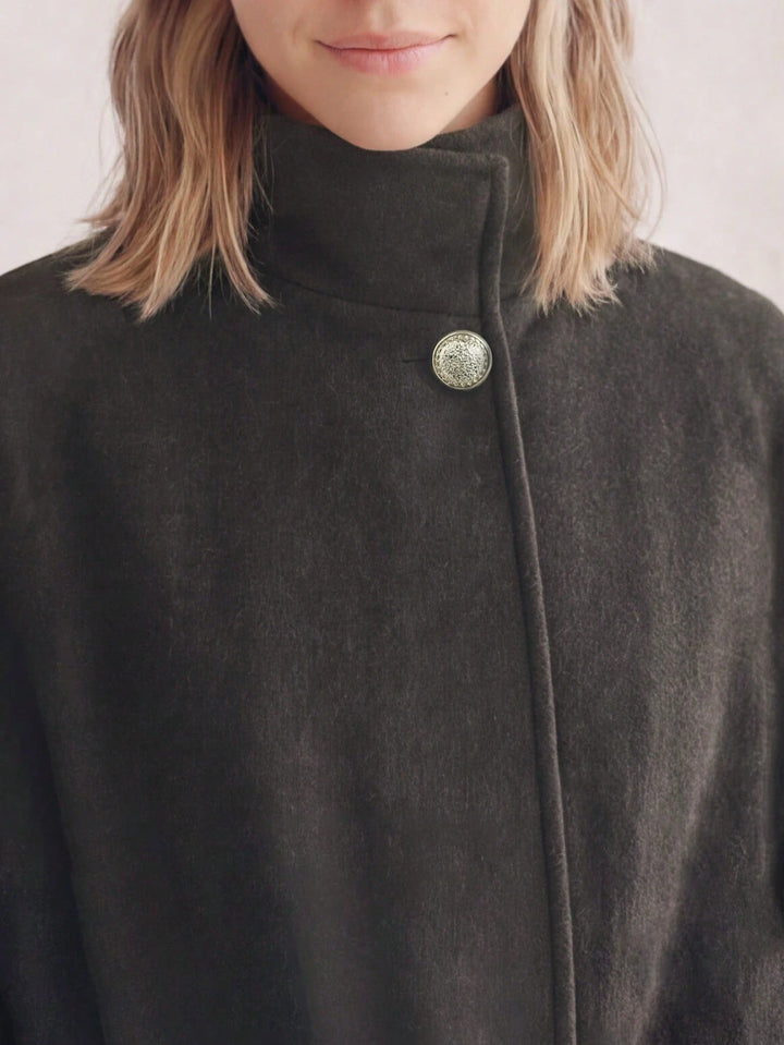 Poncho SHEIN, negru