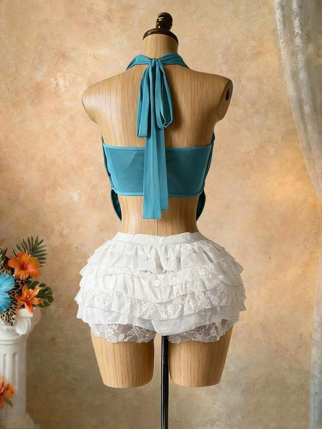 Felső SHEIN, türkiz
