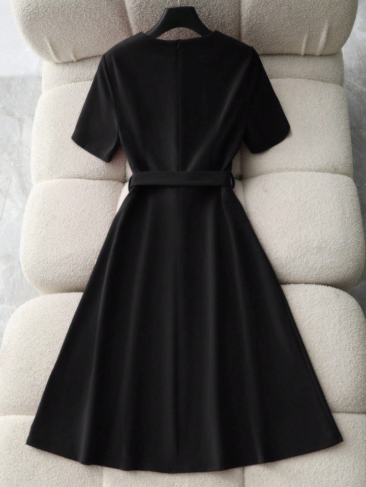 Rochie maxi SHEIN, negru