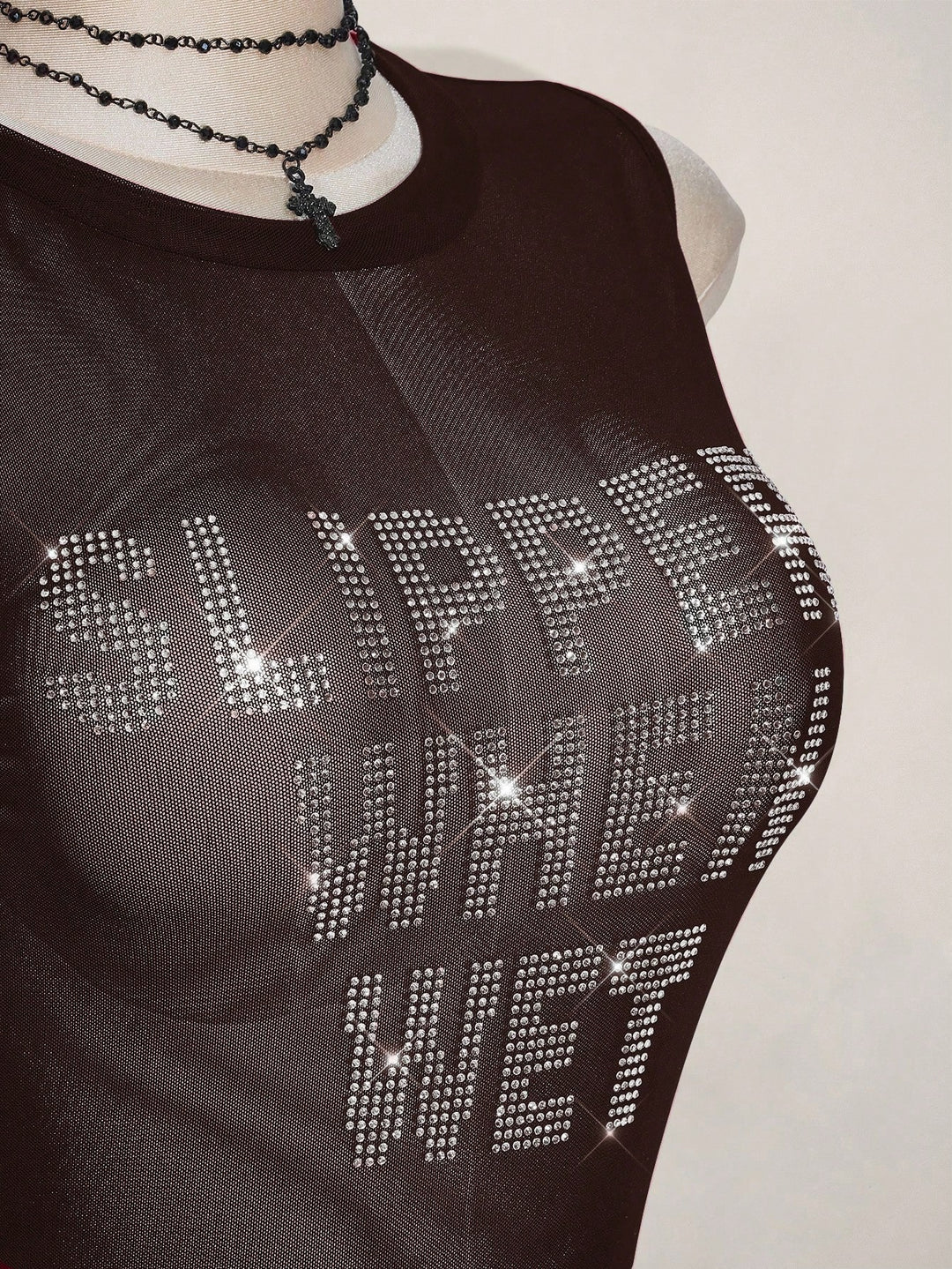 Top SHEIN, negru