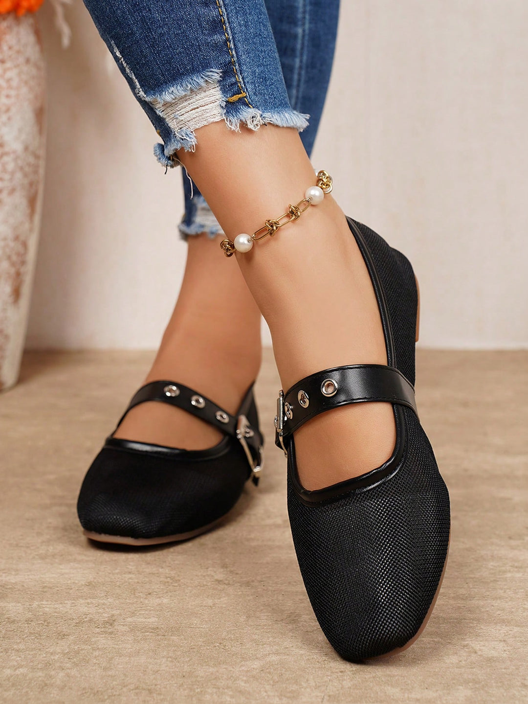 Balerini SHEIN, negru