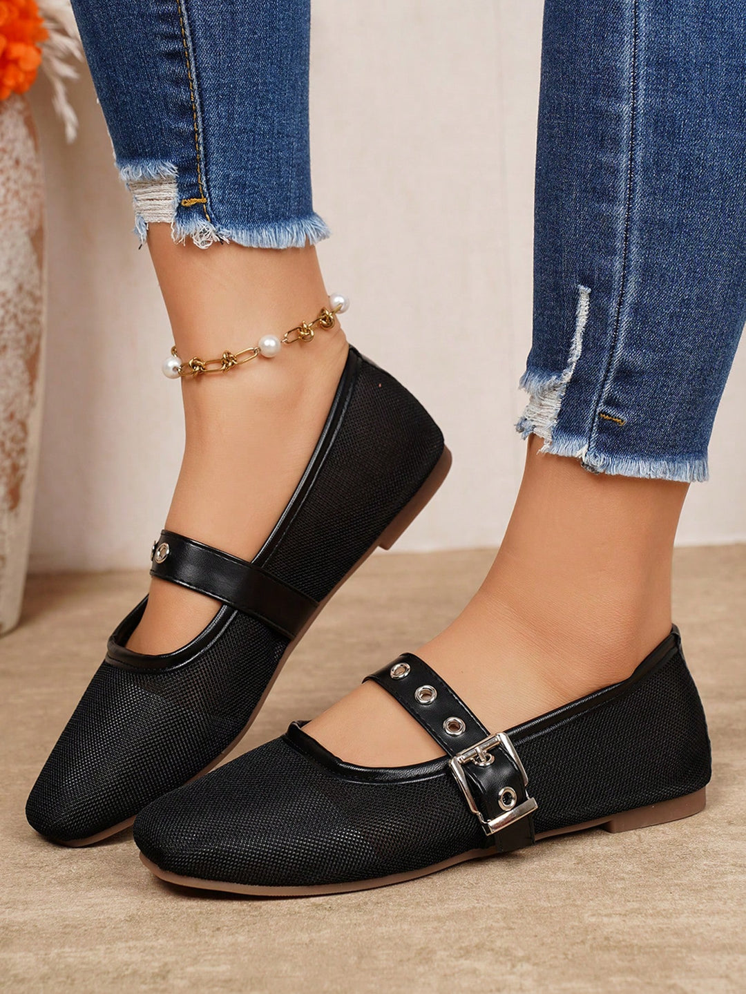 Balerini SHEIN, negru