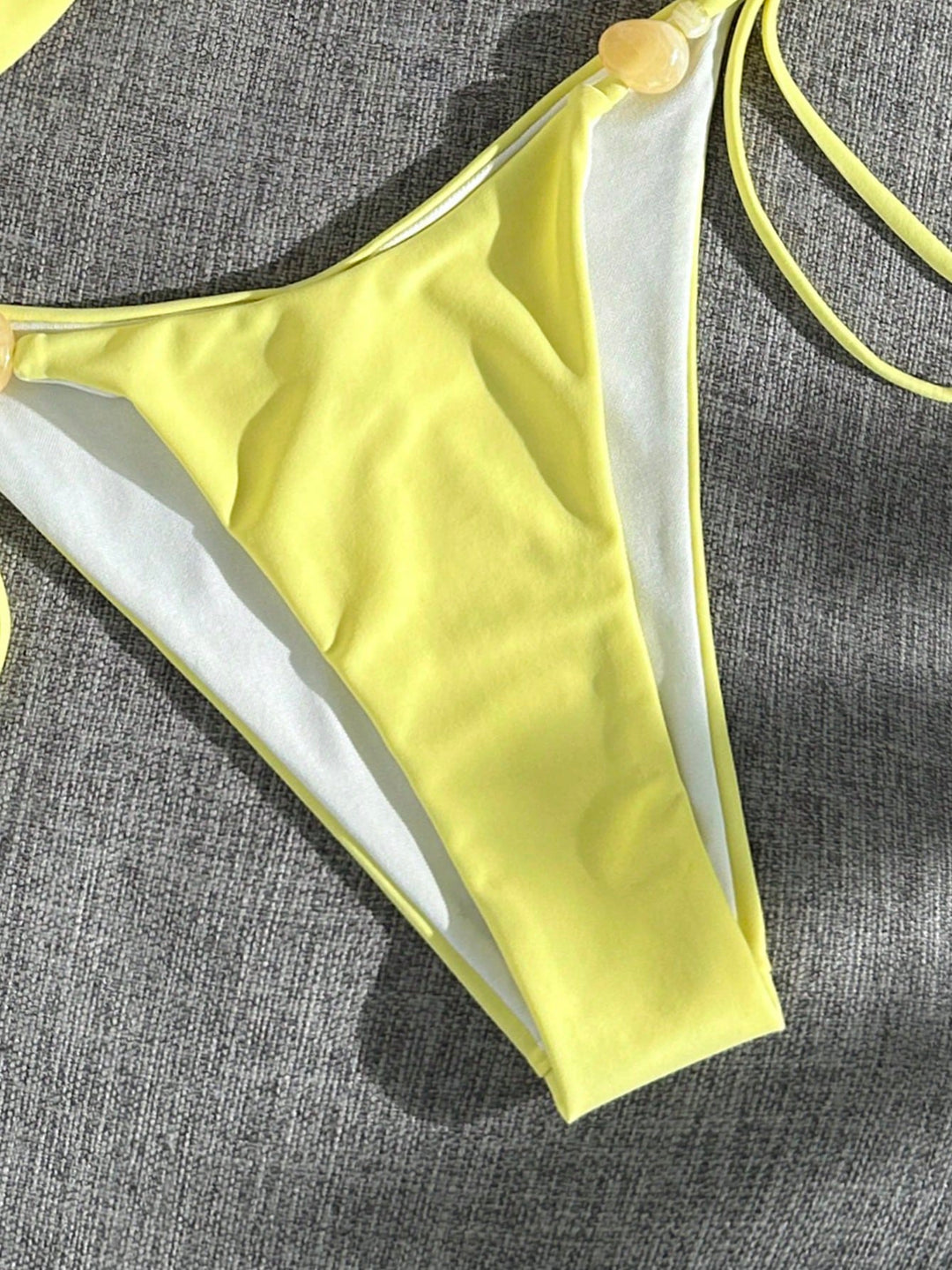 Set bikini SHEIN, galben