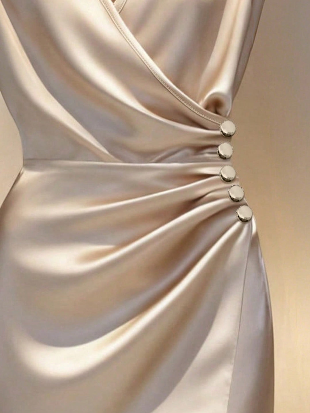 Rochie scurtă SHEIN, bej