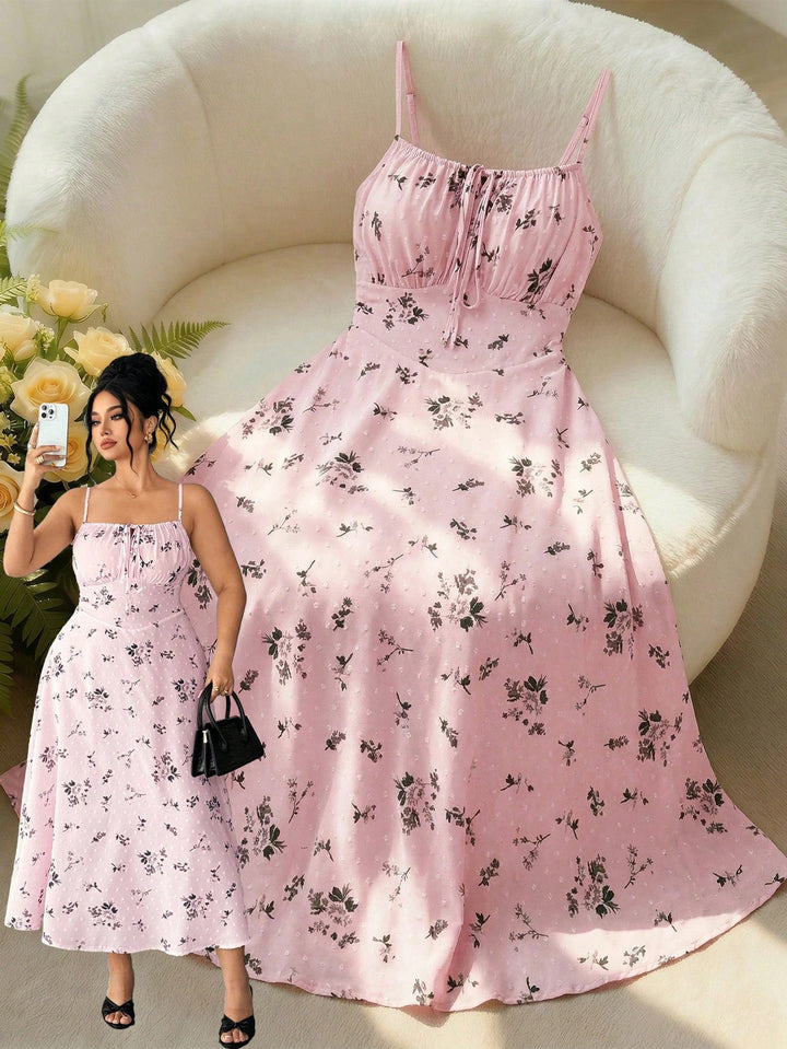 Rochie maxi SHEIN, roz