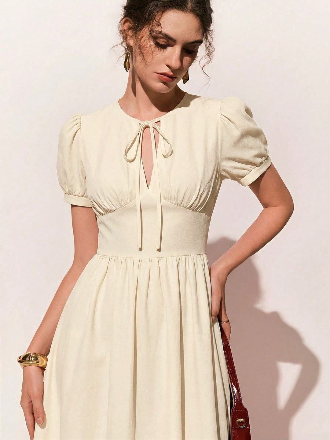 Rochie maxi SHEIN, portocaliu
