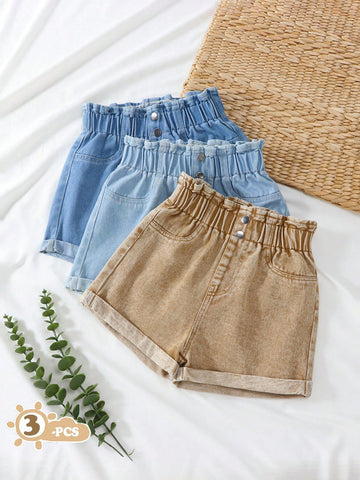 Set pantaloni scurți de blugi SHEIN, mix culori