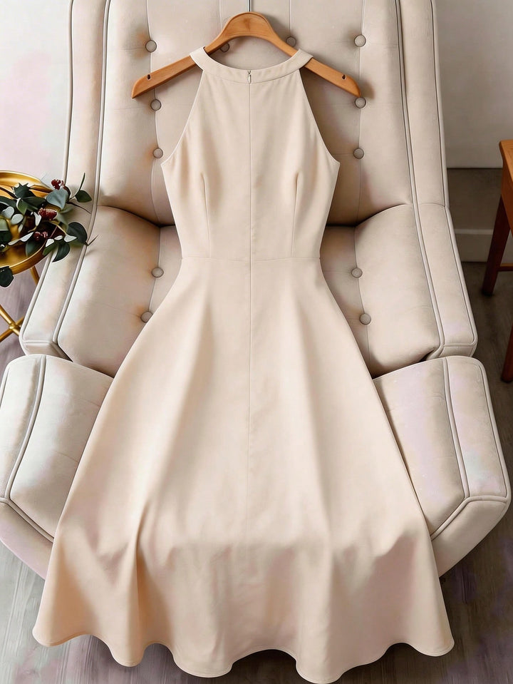 Rochie maxi SHEIN, bej