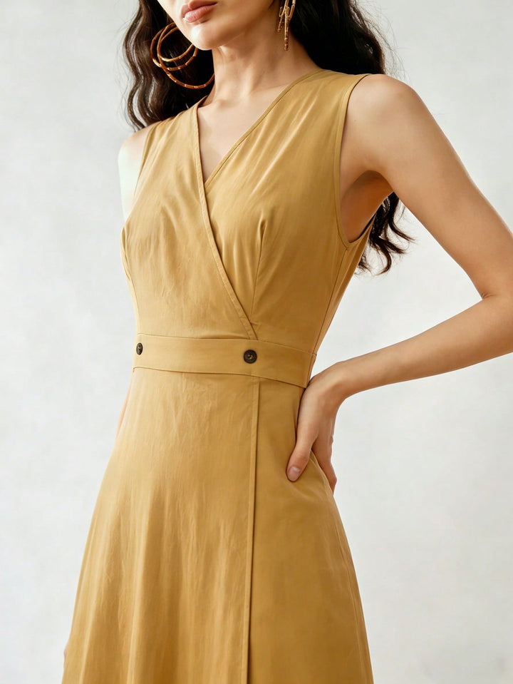 Rochie maxi SHEIN, galben