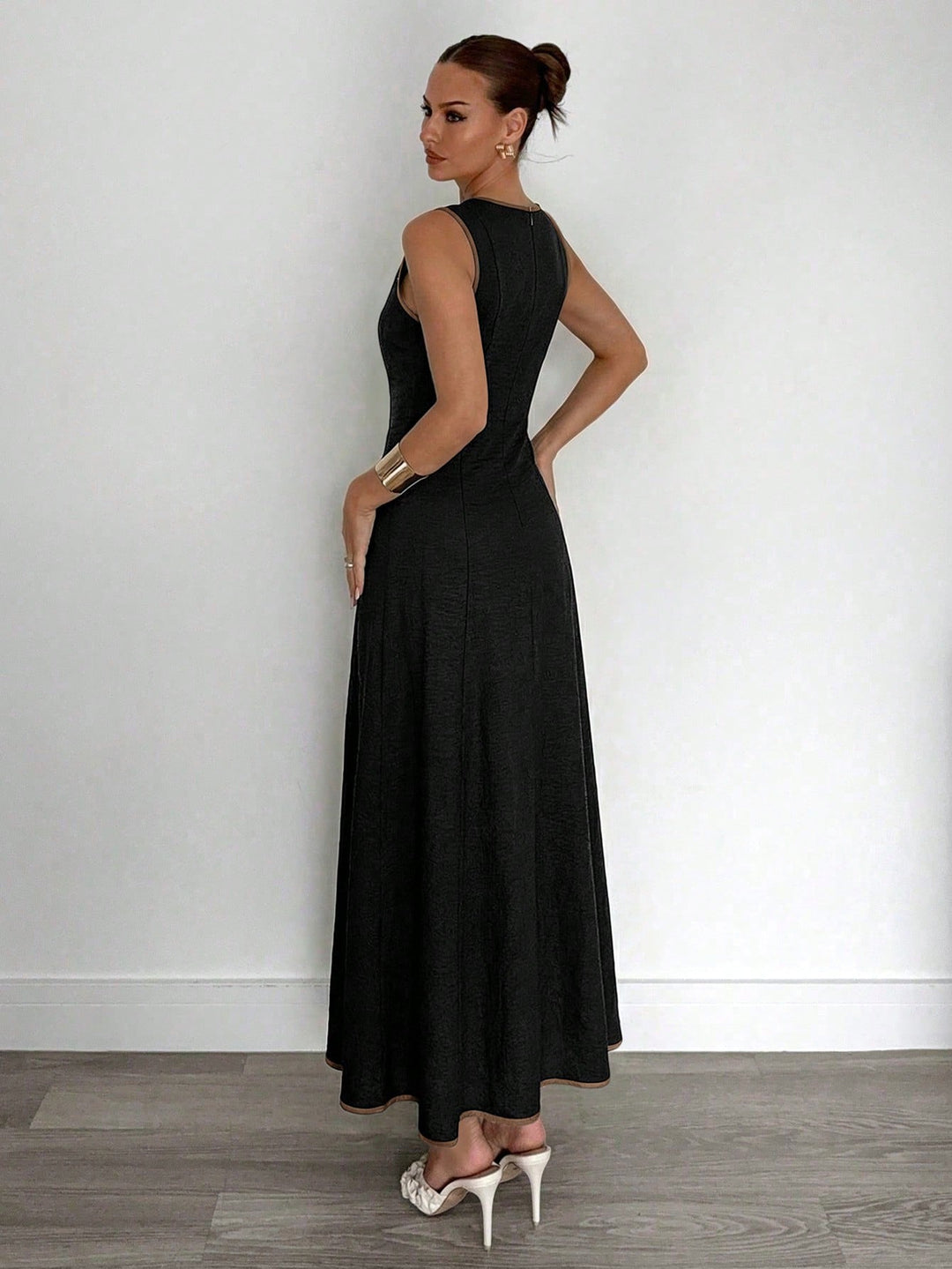 Rochie maxi SHEIN, negru