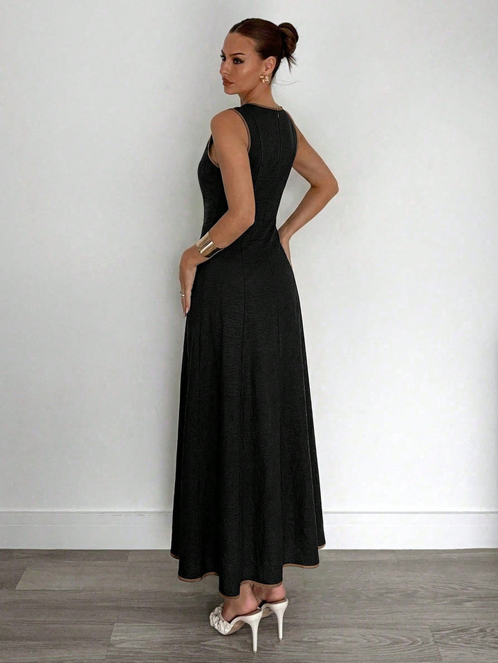 Rochie maxi SHEIN, negru